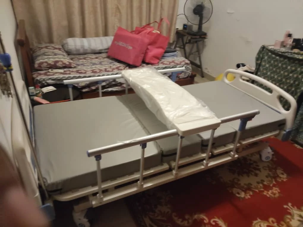 Bukti penghantaran katil hospital